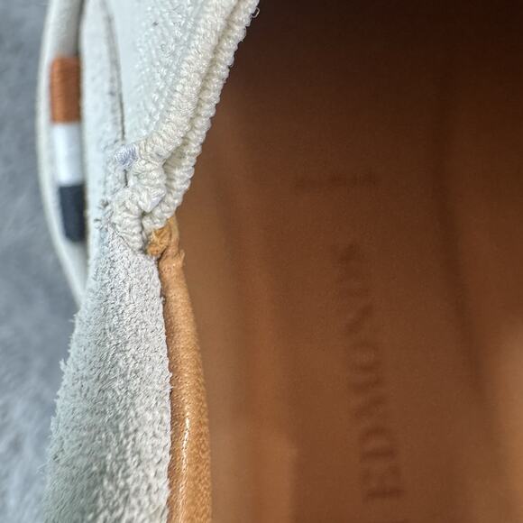 Size 8 D Allen Edmonds ALPHA Men\'s Slip-On Casual Sneakers Light Grey Suede 190N main image 4